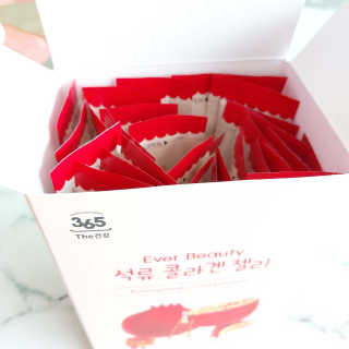 365더건강 에버뷰티 석류콜라겐 젤리 — 5점을 준 리뷰어가 2020년 9월 올린 사용 사진
