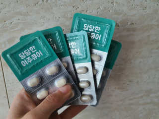 조은약초 국산 당당한 여주큐어 550mg x 30정 x 1박스 — 4점을 준 리뷰어가 2020년 9월 올린 사용 사진