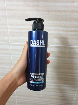 다슈코리아 다슈 데일리 단백질 한방 두피 골드 샴푸 500ml — 5점을 준 리뷰어가 2020년 11월 올린 사용 사진