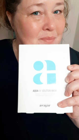 Avajar A-Solution 마스크 — 5점을 준 리뷰어가 2020년 12월 올린 사용 사진