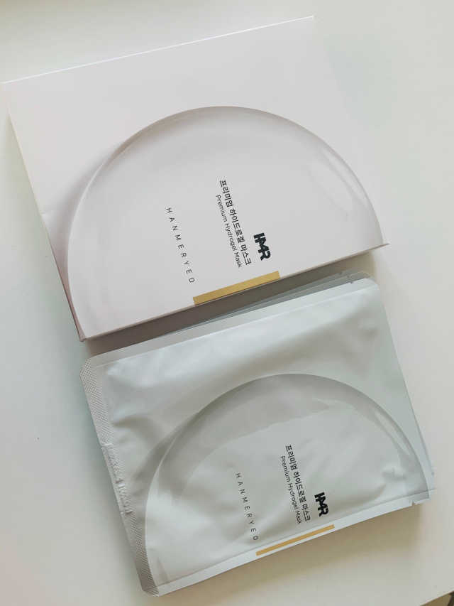 프리미엄 하이드로겔 마스크 리뷰 사진