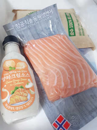 동원산업 항공직송 동원생연어_400g — 5점을 준 리뷰어가 2020년 5월 올린 사용 사진