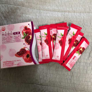 헬스업_쁘띠쁘띠석류콜라겐젤리_20g x 14포 — 5점을 준 리뷰어가 2020년 10월 올린 사용 사진