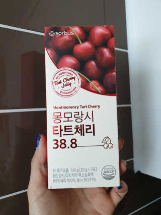 소버스 몽모랑시 타트체리 38.8 — 5점을 준 리뷰어가 2020년 9월 올린 사용 사진