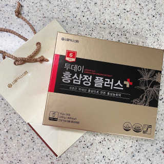서울약사신협_투데이홍삼정플러스스틱_10g x 30포 — 5점을 준 리뷰어가 2020년 11월 올린 사용 사진