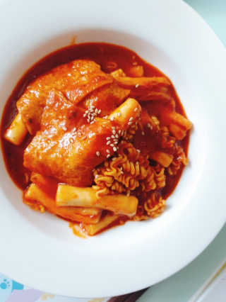 화곡미담 옛날 떡볶이 — 5점을 준 리뷰어가 2020년 4월 올린 사용 사진
