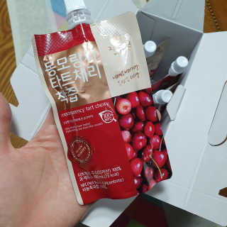 자연에온 몽모랑시 타트체리 착즙 100mL 10개입 2BOX — 5점을 준 리뷰어가 2020년 10월 올린 사용 사진