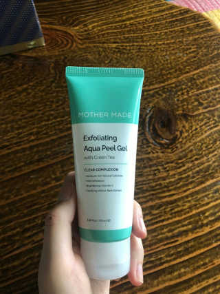 [마더메이드]엑스폴리에이팅 아쿠아 필링젤 w.그린티_K — 5점을 준 리뷰어가 2020년 9월 올린 사용 사진