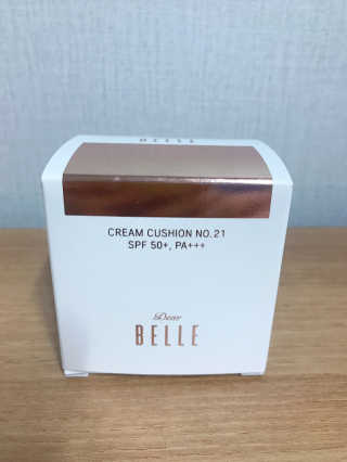 디어벨르 크림쿠션 DEAR BELLE CREAM COUSION — 5점을 준 리뷰어가 2020년 8월 올린 사용 사진