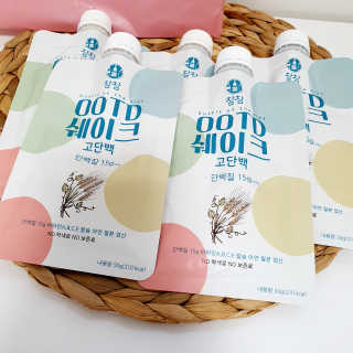 [꾸콤] 참참 OOTD쉐이크 고단백 일주일세트 50g x 5 — 4점을 준 리뷰어가 2020년 10월 올린 사용 사진