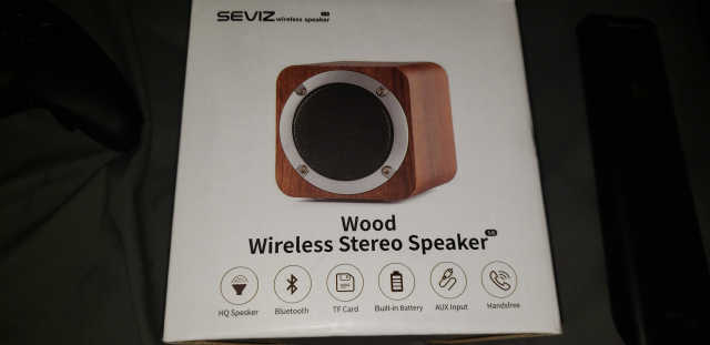 SEVIZ MINI10W 레트로 블루투스 스피커 리뷰 사진
