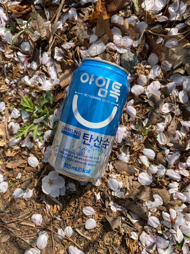 아임톡 탄산수 355ml X 24캔 리뷰 사진