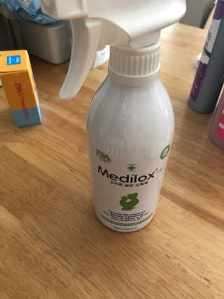 Medilox 메디록스 살균소독제_3종 500ml [택 1] — 5점을 준 리뷰어가 2020년 9월 올린 사용 사진
