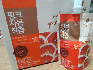 자연에온 핑크 자몽 착즙 100mL 10개입 2BOX — 5점을 준 리뷰어가 2020년 11월 올린 사용 사진