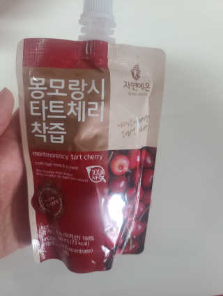 자연에온 몽모랑시 타트체리 착즙 100mL 10개입 2BOX — 5점을 준 리뷰어가 2020년 9월 올린 사용 사진
