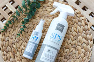 SP9 스프레이형 프리미엄 살균소독제 500ml+100ml — 5점을 준 리뷰어가 2020년 11월 올린 사용 사진