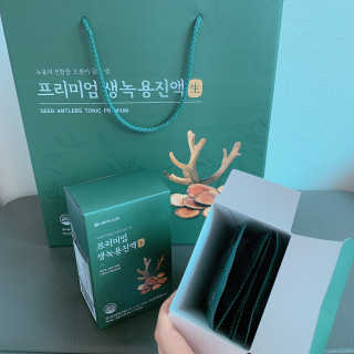 서울약사신협 약사신협_생녹용 진액_70ml x 30포 — 5점을 준 리뷰어가 2020년 9월 올린 사용 사진