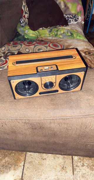 SEVIZ RETRO20W 레트로 블루투스 스피커 — 5점을 준 리뷰어가 2020년 6월 올린 사용 사진