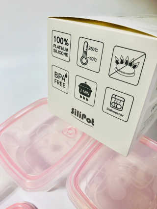 실리팟 냉동밥 보관용기 x 4Pset — 5점을 준 리뷰어가 2020년 11월 올린 사용 사진