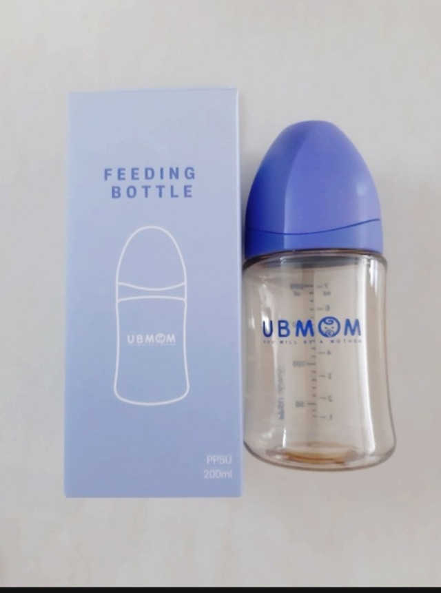 유비맘 PPSU 젖병 노꼭지_260ml_컬러 랜덤 발송 리뷰 사진