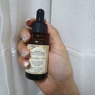 [스킨큐어] 산다화 비타민C 화이트닝 에센스 30ml — 4점을 준 리뷰어가 2020년 4월 올린 사용 사진