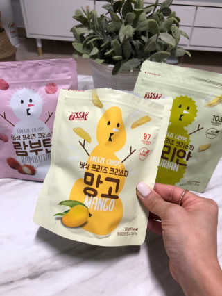BASSAK 바삭 프리즈 크리스피 3종 — 5점을 준 리뷰어가 2020년 9월 올린 사용 사진