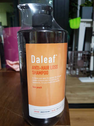 달리프 진저 베러 퍼퓸 탈모 완화 샴푸 1000ml 향 3종 — 5점을 준 리뷰어가 2020년 5월 올린 사용 사진