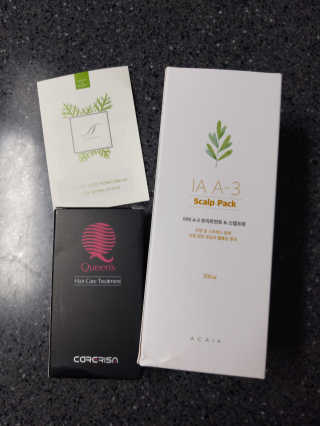 아카이아 이아 A3 헤어스캘프팩 500ml — 5점을 준 리뷰어가 2020년 6월 올린 사용 사진