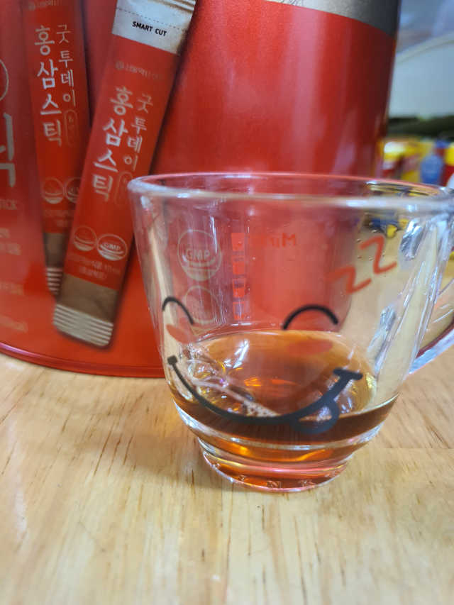 서울약사신협_굿투데이홍삼스틱_10ml x 100포 리뷰 사진