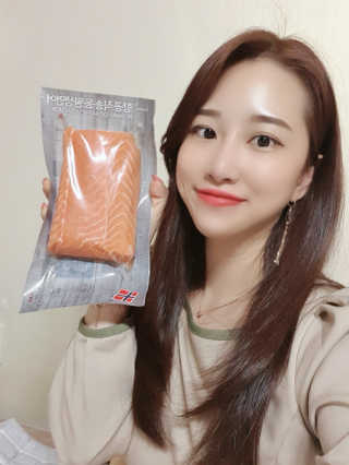 동원산업 항공직송 동원생연어_400g — 5점을 준 리뷰어가 2020년 5월 올린 사용 사진