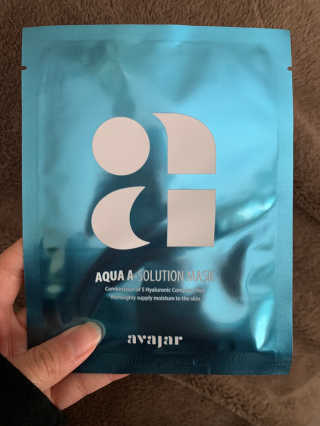 Avajar A-Solution 마스크 — 4점을 준 리뷰어가 2020년 11월 올린 사용 사진