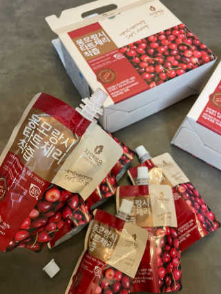 자연에온 몽모랑시 타트체리 착즙 100mL 10개입 2BOX — 5점을 준 리뷰어가 2020년 12월 올린 사용 사진