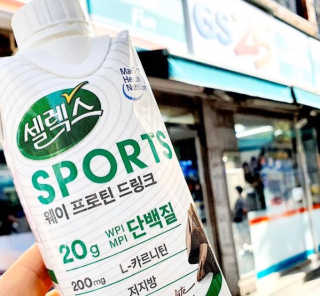 셀렉스스포츠 셀렉스 스포츠 드링크 초콜릿 _ 330ml x 12팩 — 5점을 준 리뷰어가 2020년 11월 올린 사용 사진