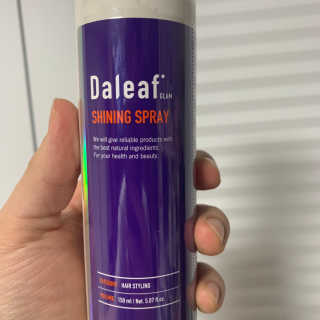달리프 글램 샤이닝 스프레이 150ml — 4.5점을 준 리뷰어가 2020년 4월 올린 사용 사진