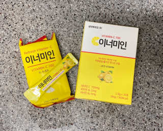 이너미인 VITAMIN-C 700 — 4.5점을 준 리뷰어가 2020년 9월 올린 사용 사진