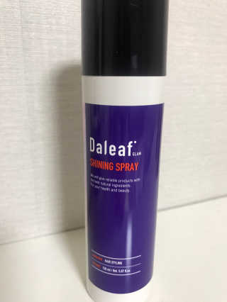 달리프 글램 샤이닝 스프레이 150ml — 5점을 준 리뷰어가 2020년 5월 올린 사용 사진