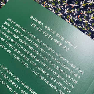 현대지성 소크라테스의 변명·크리톤·파이돈·향연 — 5점을 준 리뷰어가 2020년 4월 올린 사용 사진