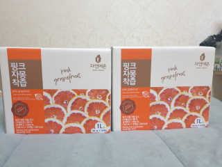 자연에온 핑크 자몽 착즙 100mL 10개입 2BOX — 5점을 준 리뷰어가 2020년 11월 올린 사용 사진