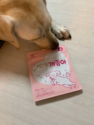 My Pet Care 천연단백질 관절건강에 개좋아 — 5점을 준 리뷰어가 2020년 12월 올린 사용 사진