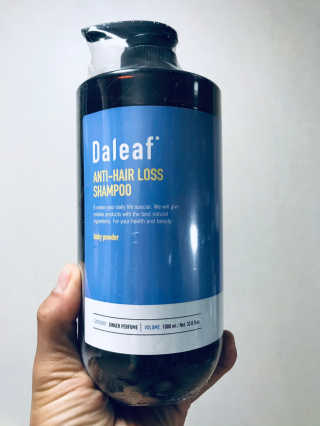 달리프 진저 베러 퍼퓸 탈모 완화 샴푸 1000ml 향 3종 — 5점을 준 리뷰어가 2020년 11월 올린 사용 사진