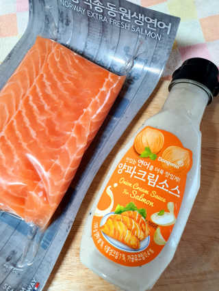 동원산업 항공직송 동원생연어_400g — 5점을 준 리뷰어가 2020년 5월 올린 사용 사진