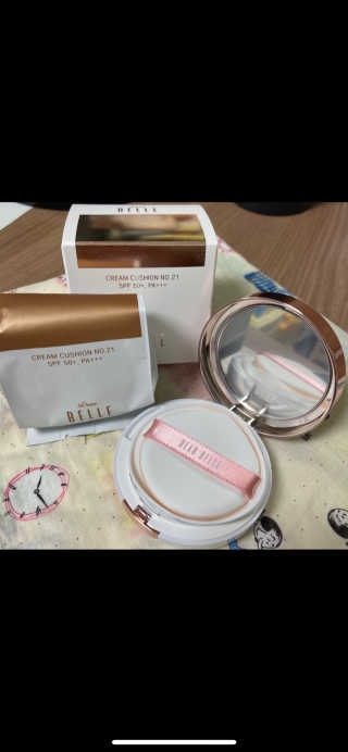 디어벨르 크림쿠션 DEAR BELLE CREAM COUSION — 5점을 준 리뷰어가 2020년 8월 올린 사용 사진