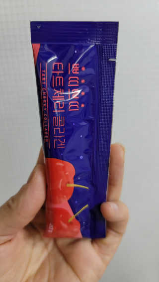 서울약사신협_쁘띠쁘띠타트체리콜라겐_20g x 14포 — 5점을 준 리뷰어가 2020년 12월 올린 사용 사진
