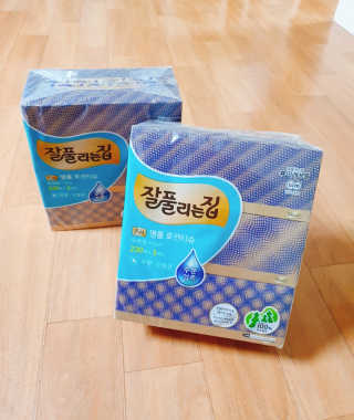 잘풀리는집 부드러운 모이스처 보습 미용 티슈 230매 — 5점을 준 리뷰어가 2020년 9월 올린 사용 사진