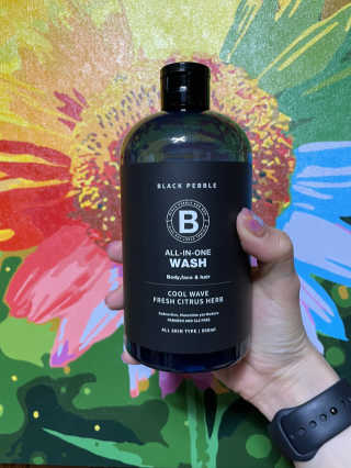 블랙페블 올인원 워시 쿨 웨이브 500ml — 5점을 준 리뷰어가 2021년 5월 올린 사용 사진