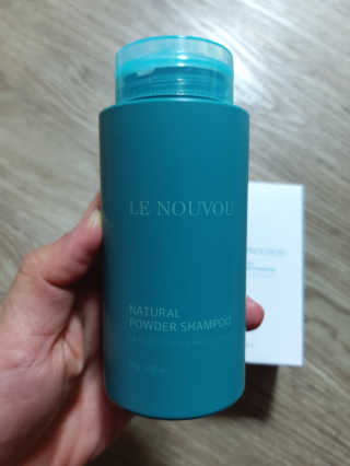 LE NOUVOU 내추럴파우더샴푸 보틀 95g — 5점을 준 리뷰어가 2020년 6월 올린 사용 사진