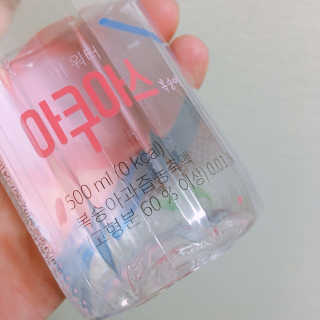 아쿠아스 플레이버워터 [아쿠아스] 제로칼로리 플레이버워터 복숭아/청포도 1BOX 20개입 — 5점을 준 리뷰어가 2020년 6월 올린 사용 사진