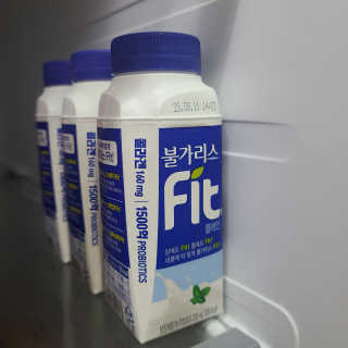 남양유업 [불가리스]마시는 발효유 Fit 딸기/플레인 — 4점을 준 리뷰어가 2020년 7월 올린 사용 사진