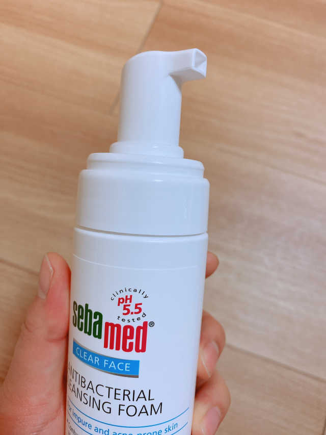 세바메드 안티박테리얼 클렌징 폼 리뷰 사진