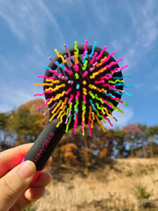 아이캔디 레인보우 볼륨S  브러쉬 미디엄 블랙 — 5점을 준 리뷰어가 2020년 11월 올린 사용 사진